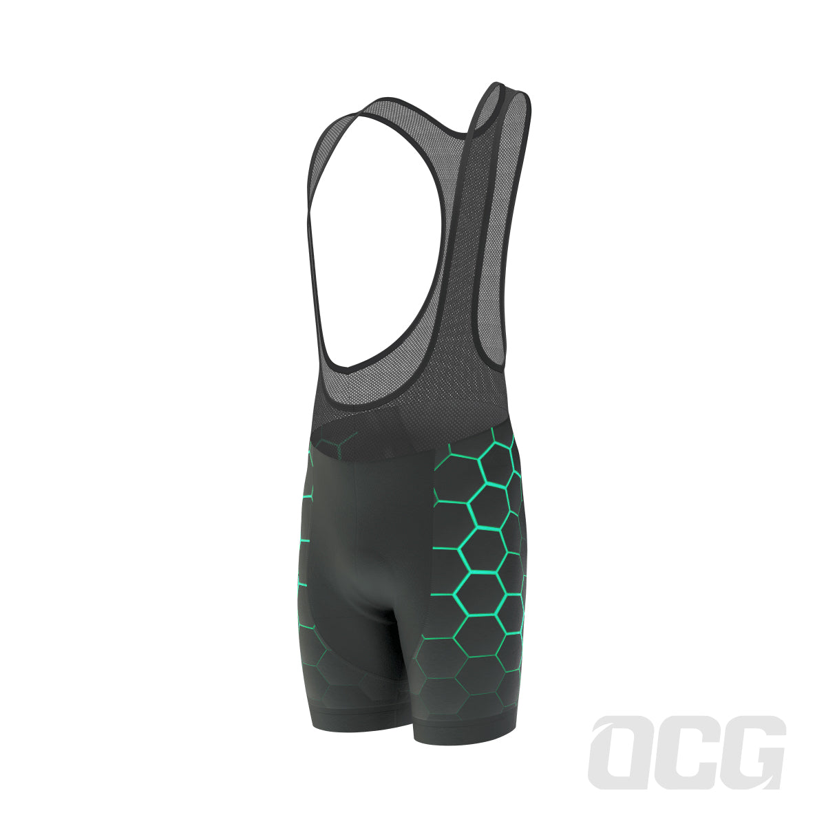 Men's Radioactive Gel Padded Cycling Bib