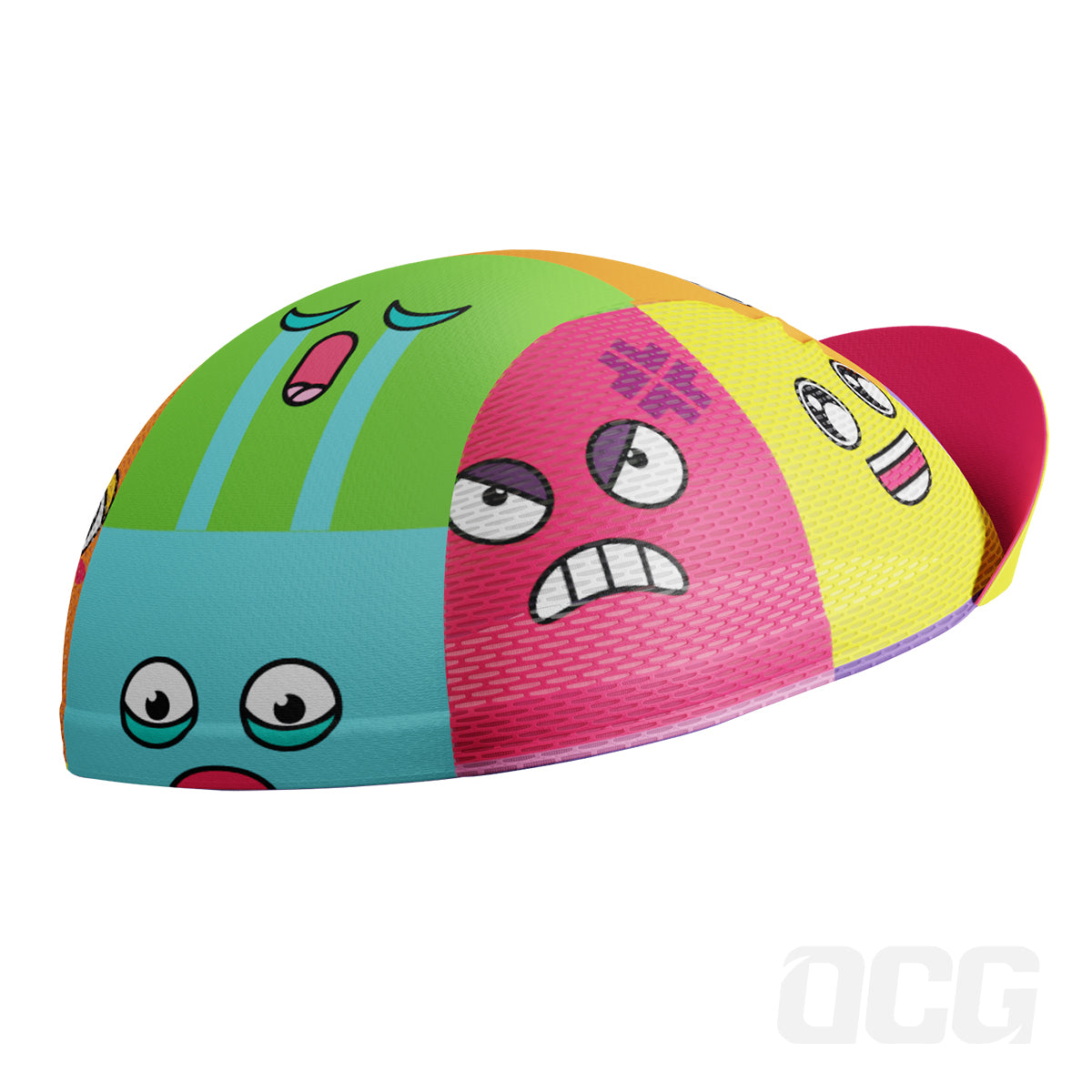 Unisex Emoji Fever Quick Dry Cycling Cap