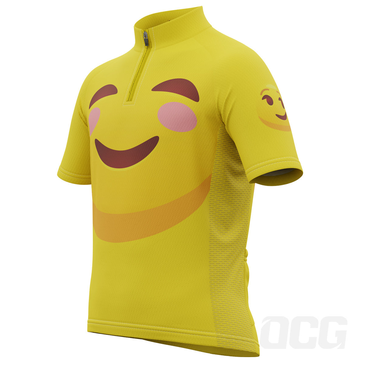 Kid's Still Behind Me Emoji Short Sleeve Cycling Jersey