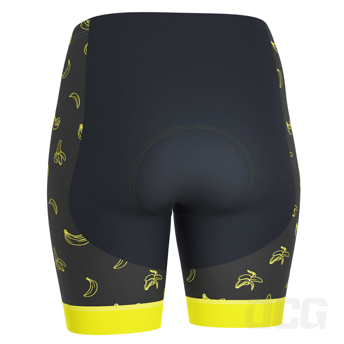 Women's Must Be Bananas Gel Padded Cycling Shorts