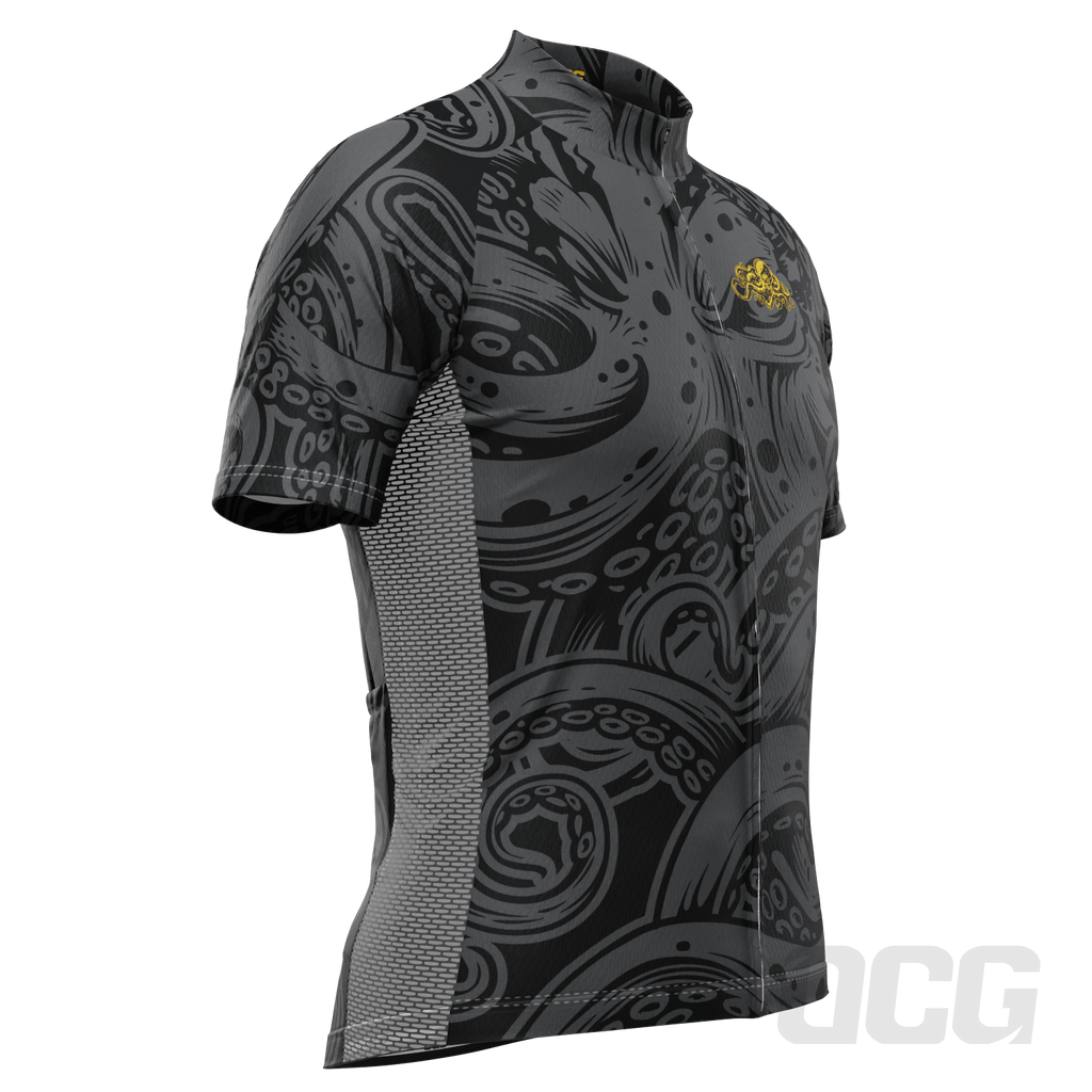 Men's The Ink Octopus Short Sleeve Cycling Jersey