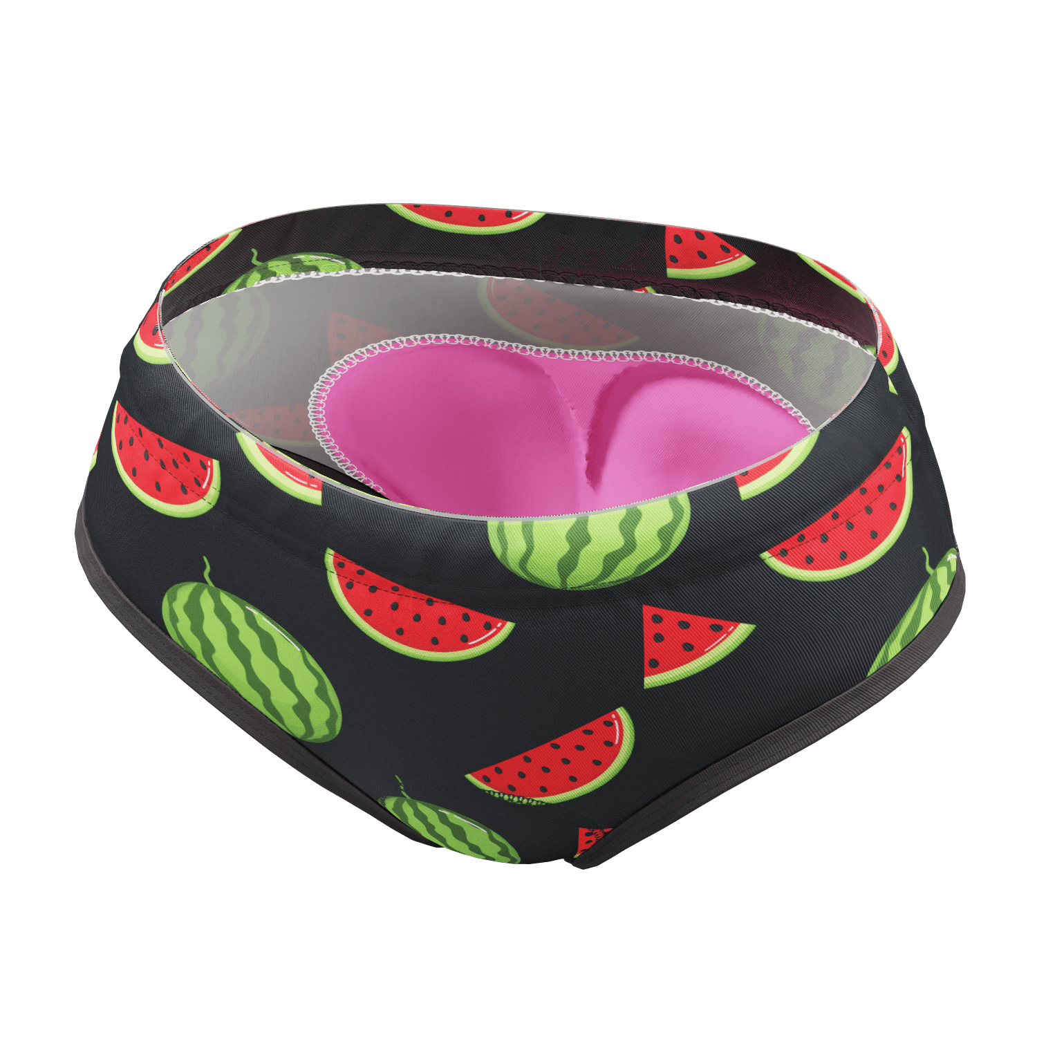 Women's Watermelon Gel Padded Cycling Underwear-Briefs
