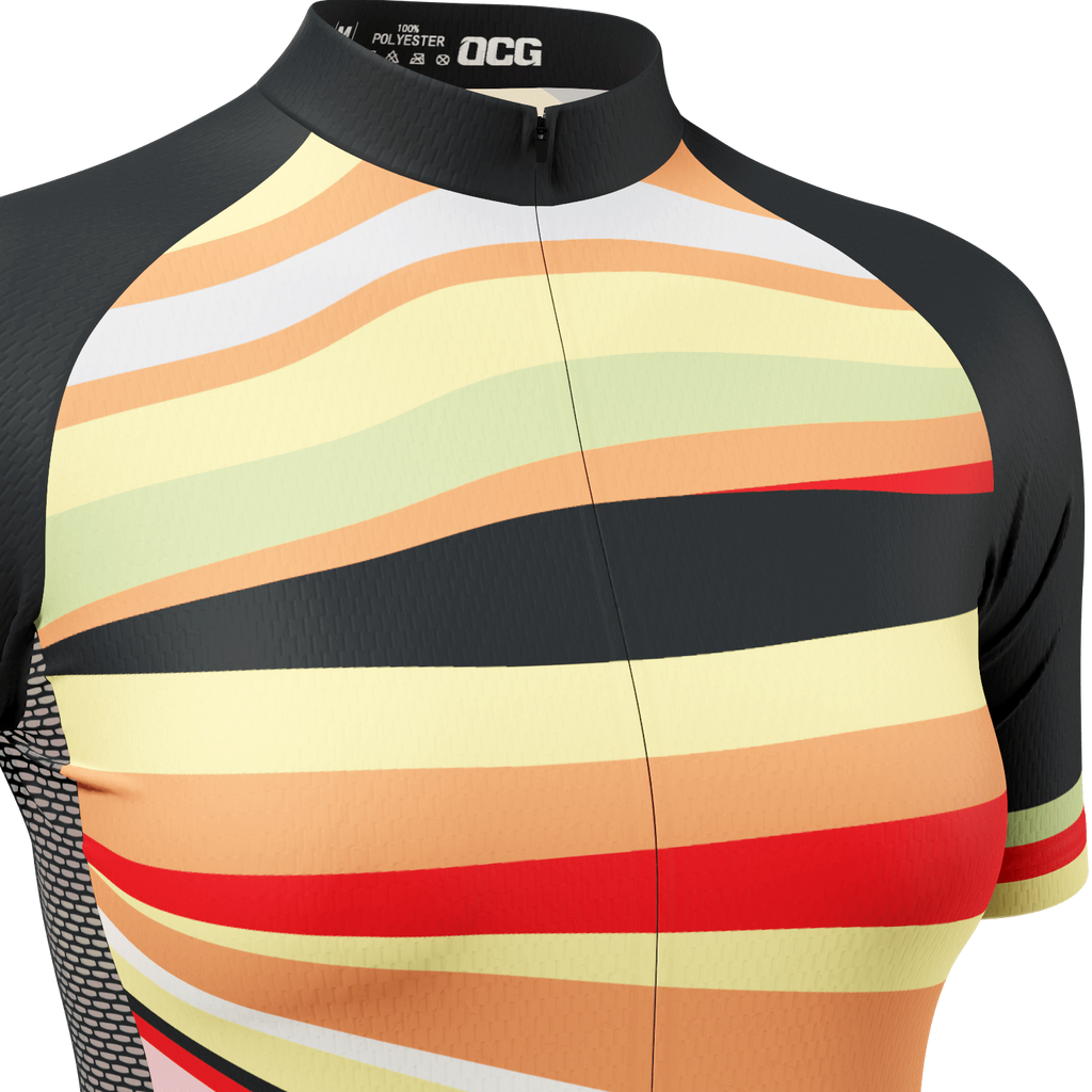 Women's Summer Waves Short Sleeve Cycling Jersey