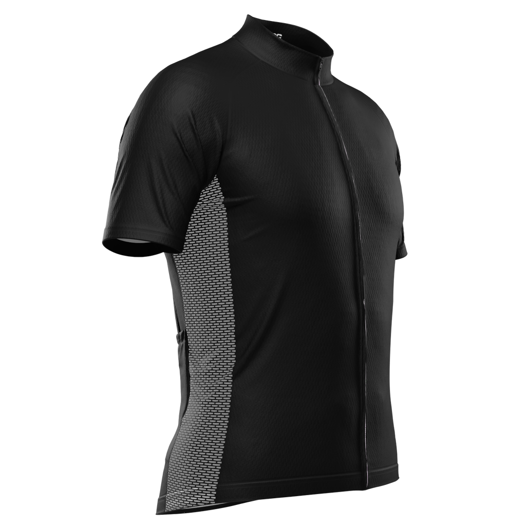 Men's OCG Plain Color Block Short Sleeve Cycling Jersey