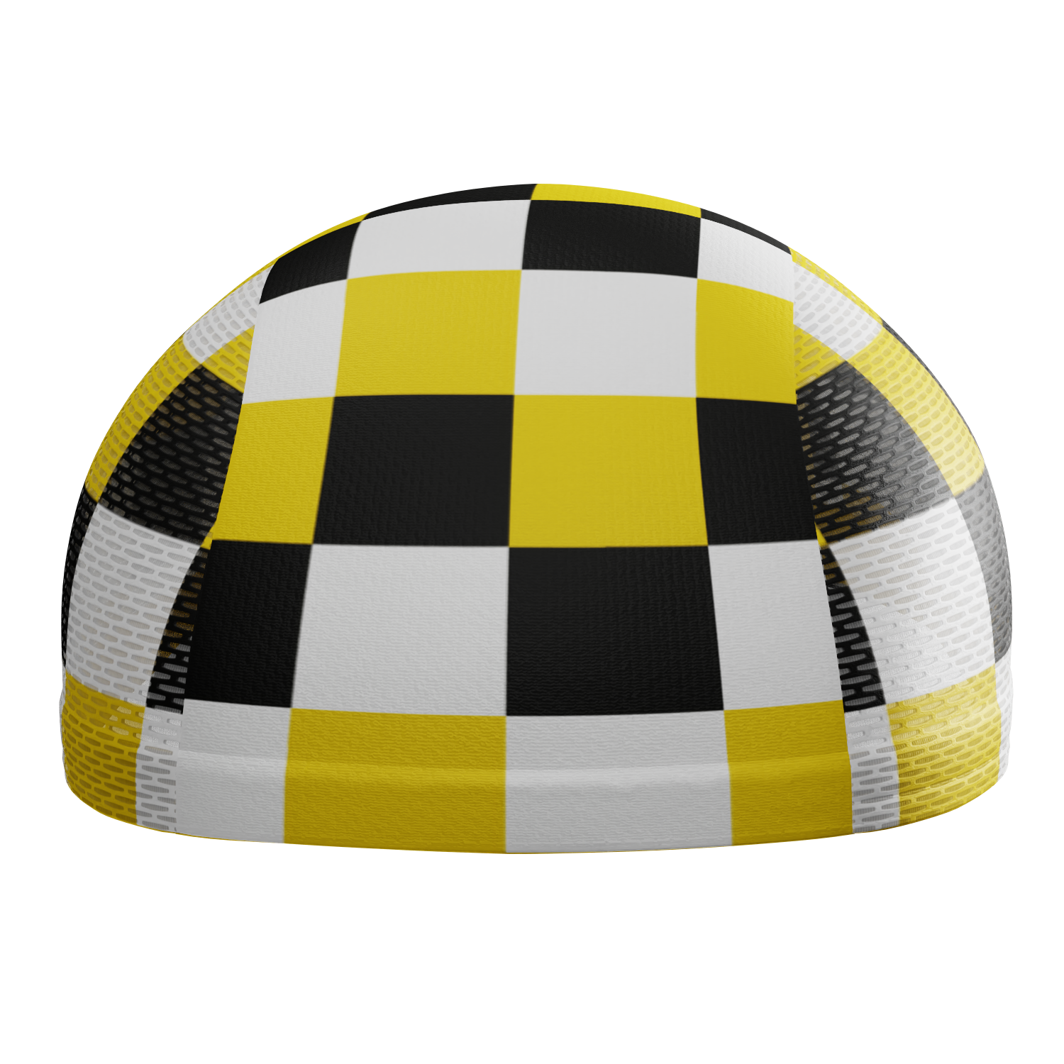 Unisex Checkered Plaid Quick Dry Cycling Cap