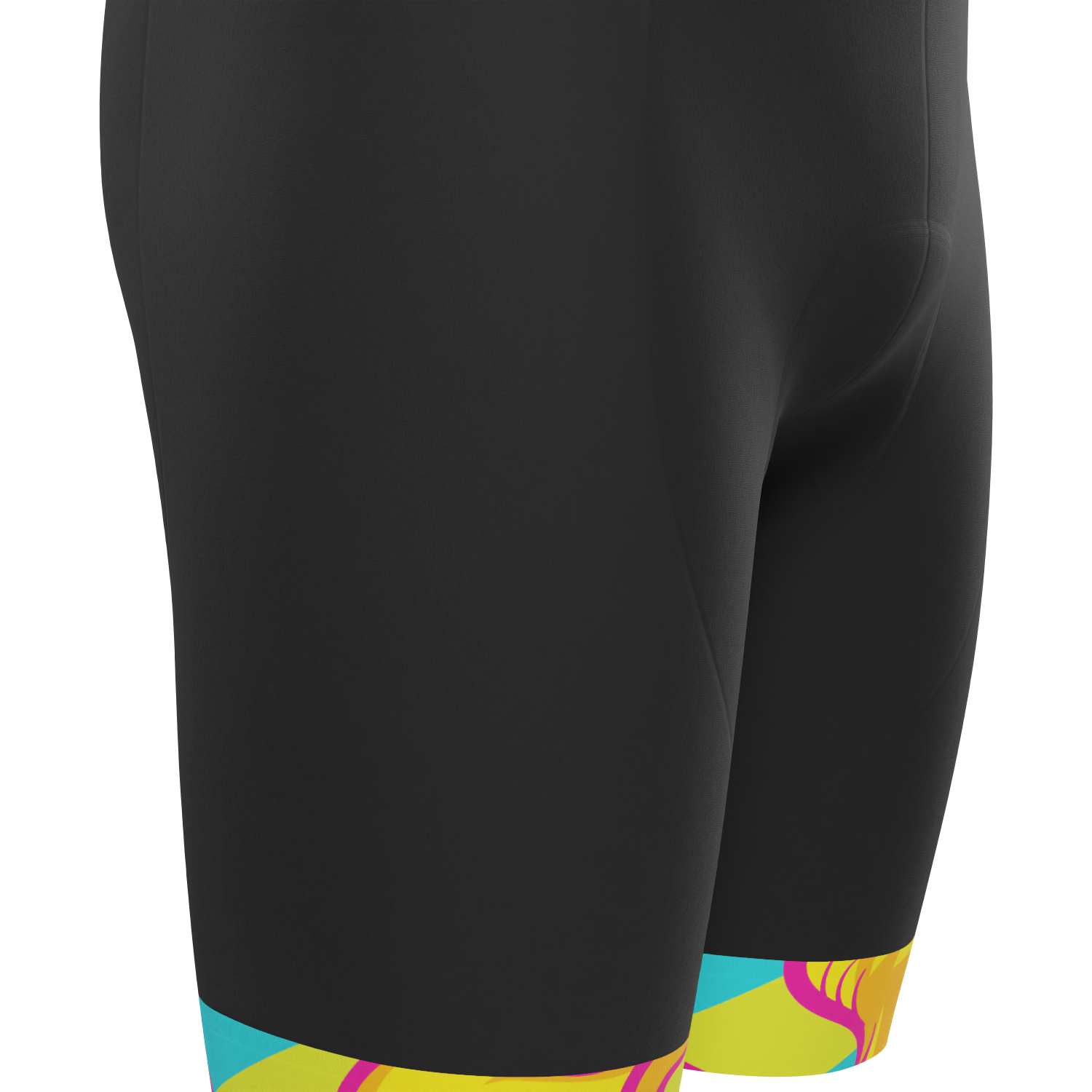 Men's Pedal Pushers Custom Team Design Gel Padded Cycling Shorts