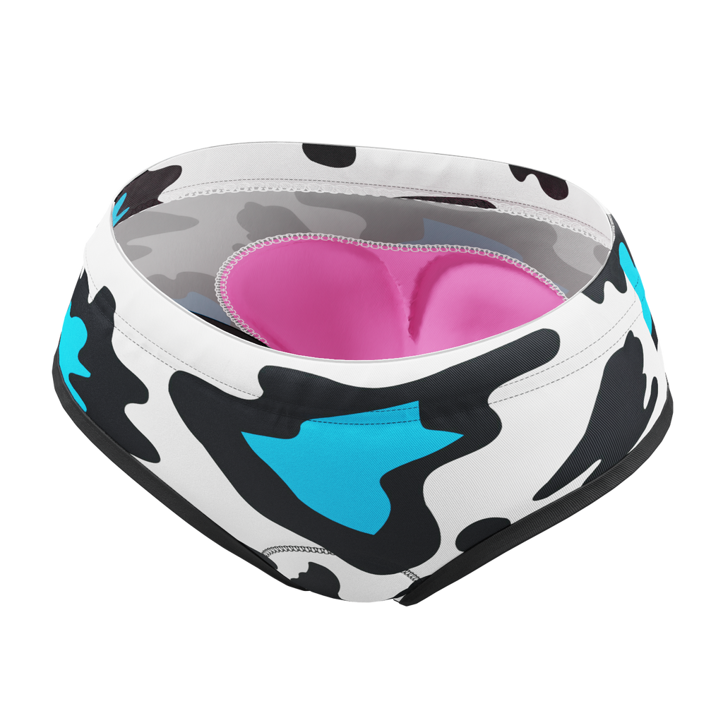 Women's Moo've It Gel Padded Cycling Underwear-Briefs