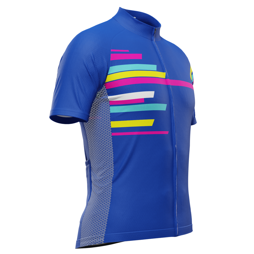 Men's Road Stripe Short Sleeve Cycling Jersey