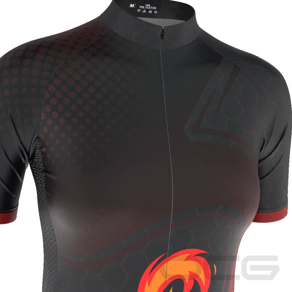 Women's On Fire Series 1 Short Sleeve Cycling Jersey
