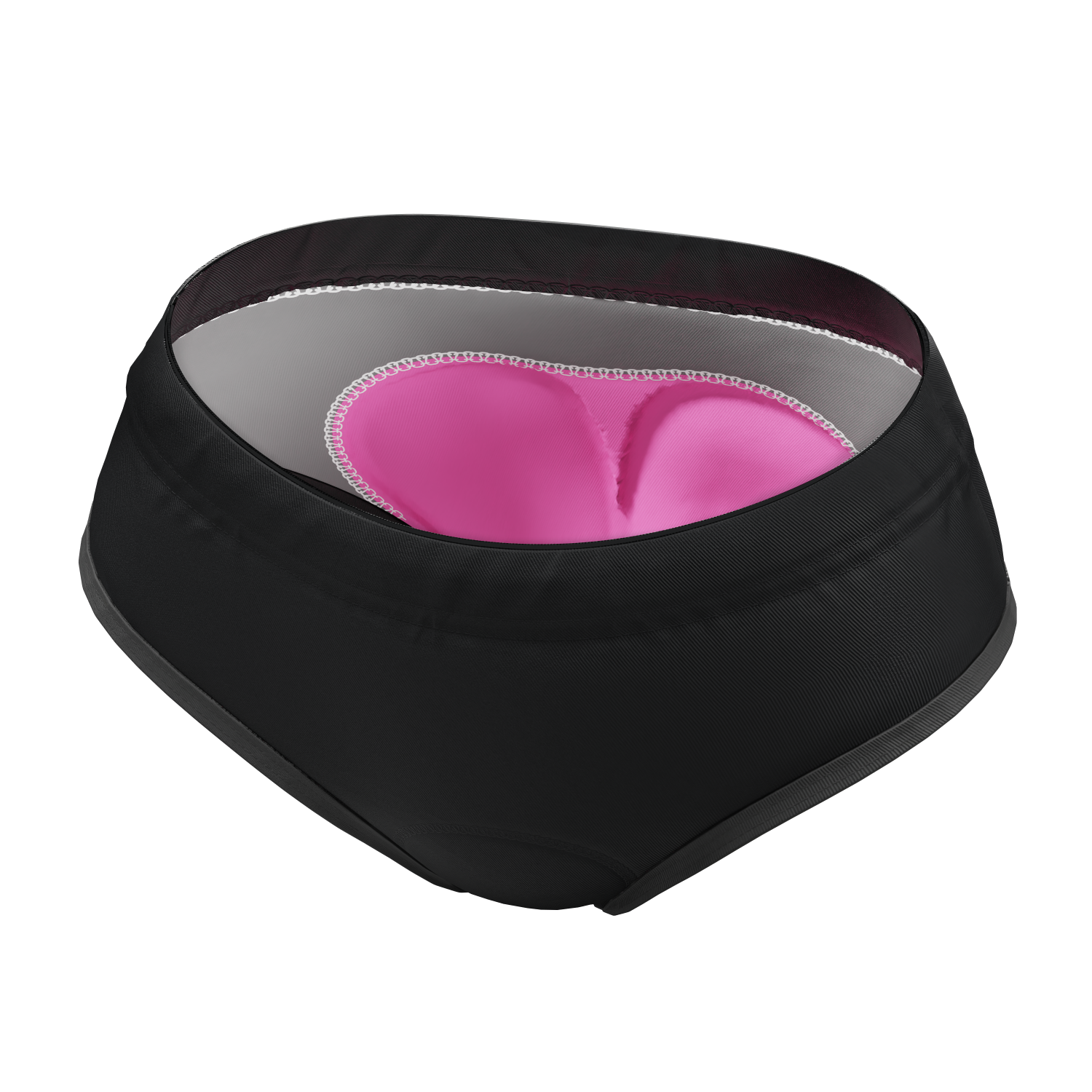 Women's Plain Gel Padded Cycling Underwear-Briefs