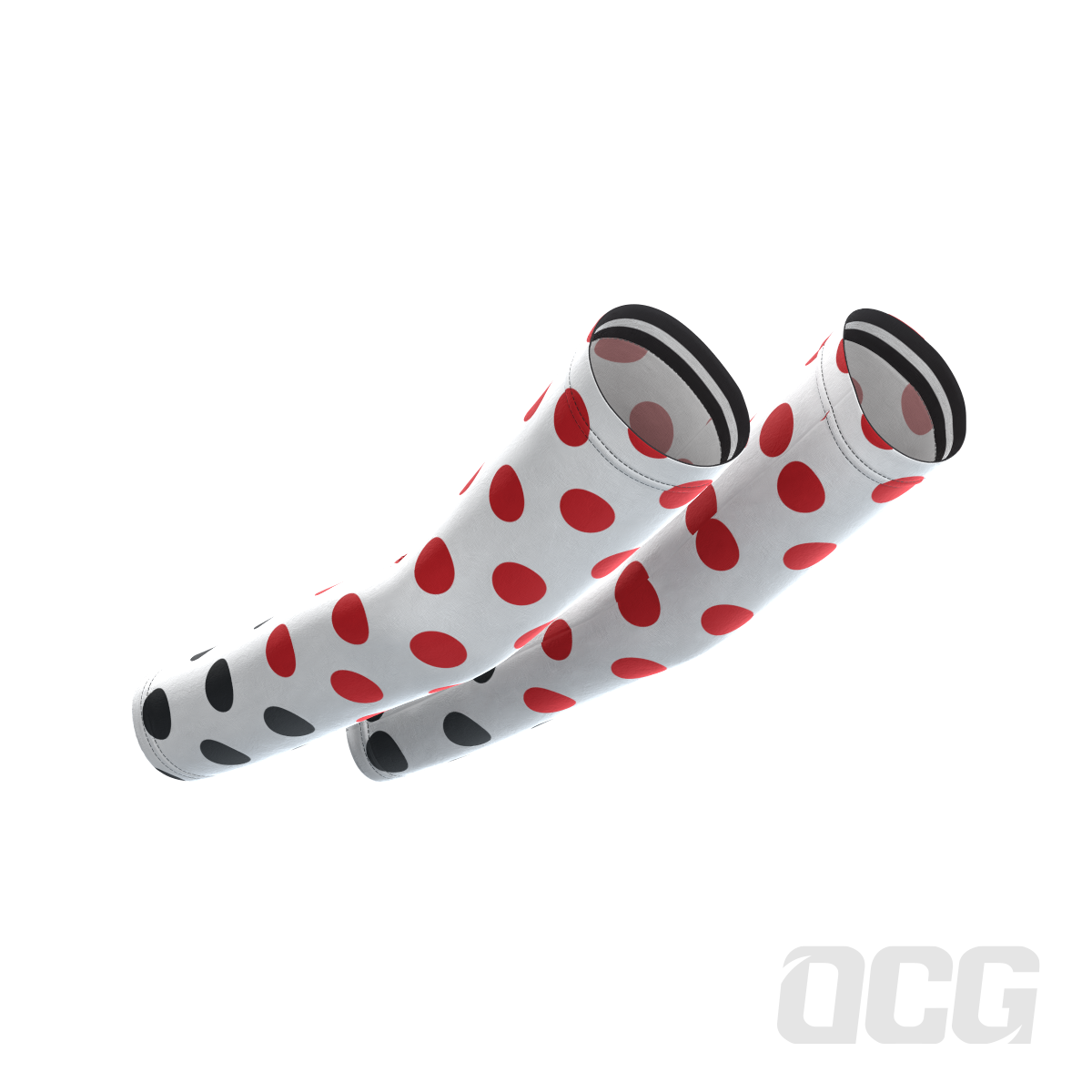 Women's Polka Dots Quick Dry Cycling Arm-Warmers
