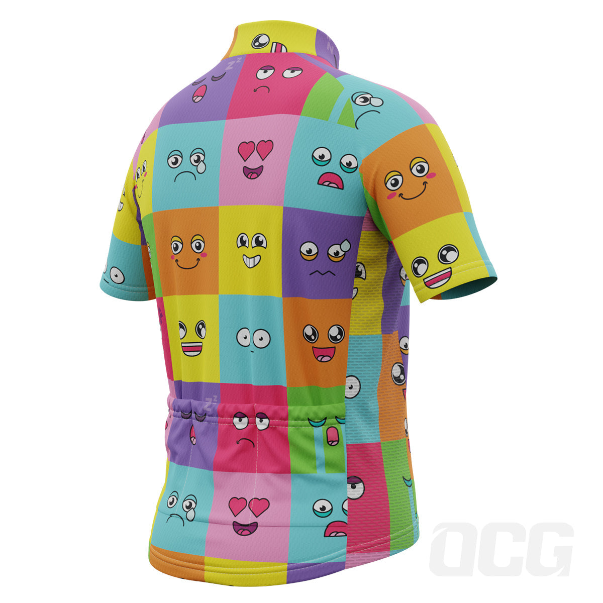 Kid's Emoji Fever Short Sleeve Cycling Jersey