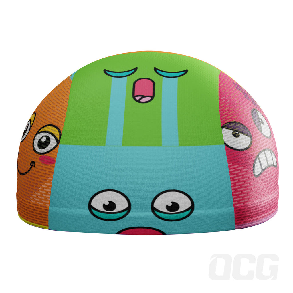 Unisex Emoji Fever Quick Dry Cycling Cap