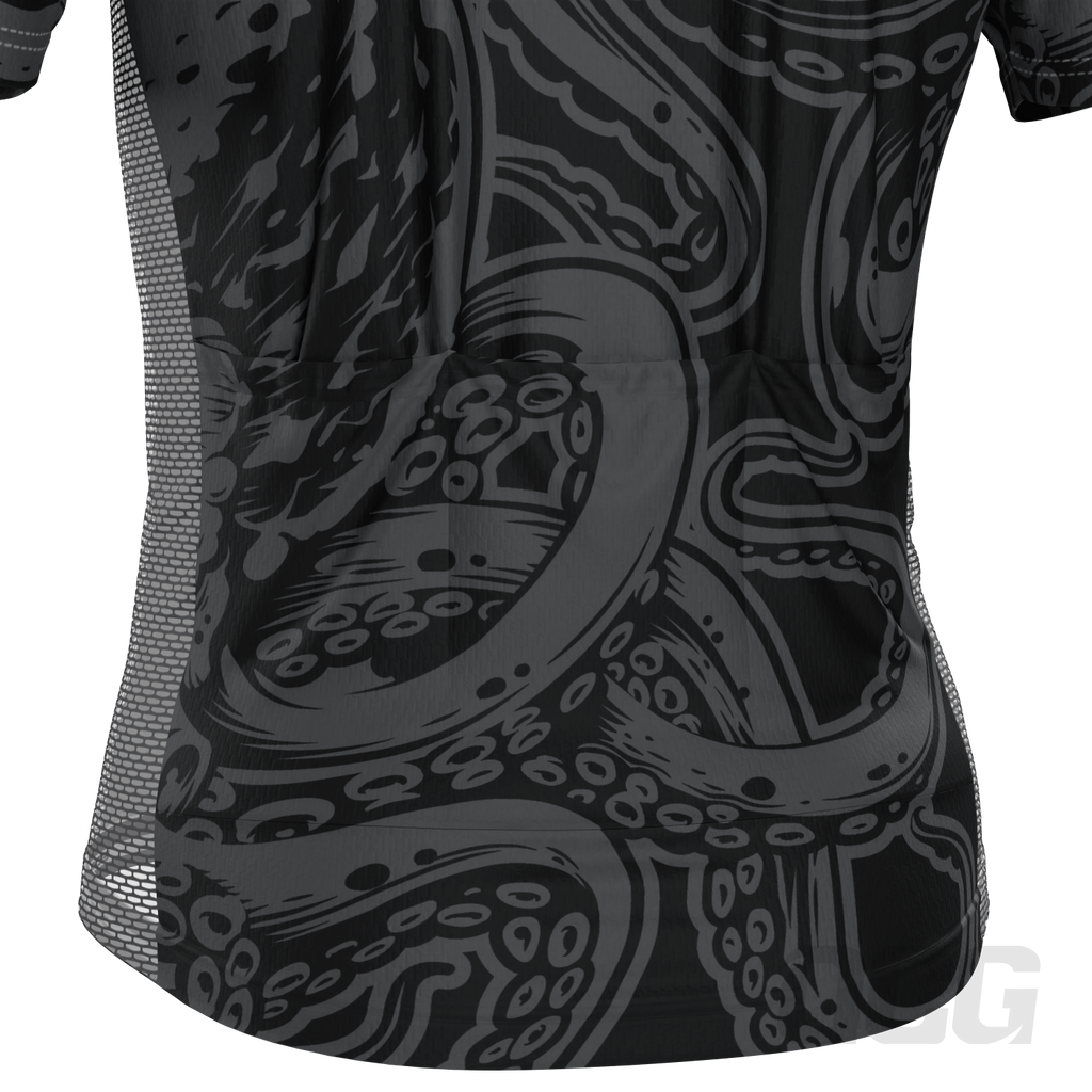 Men's The Ink Octopus Short Sleeve Cycling Jersey