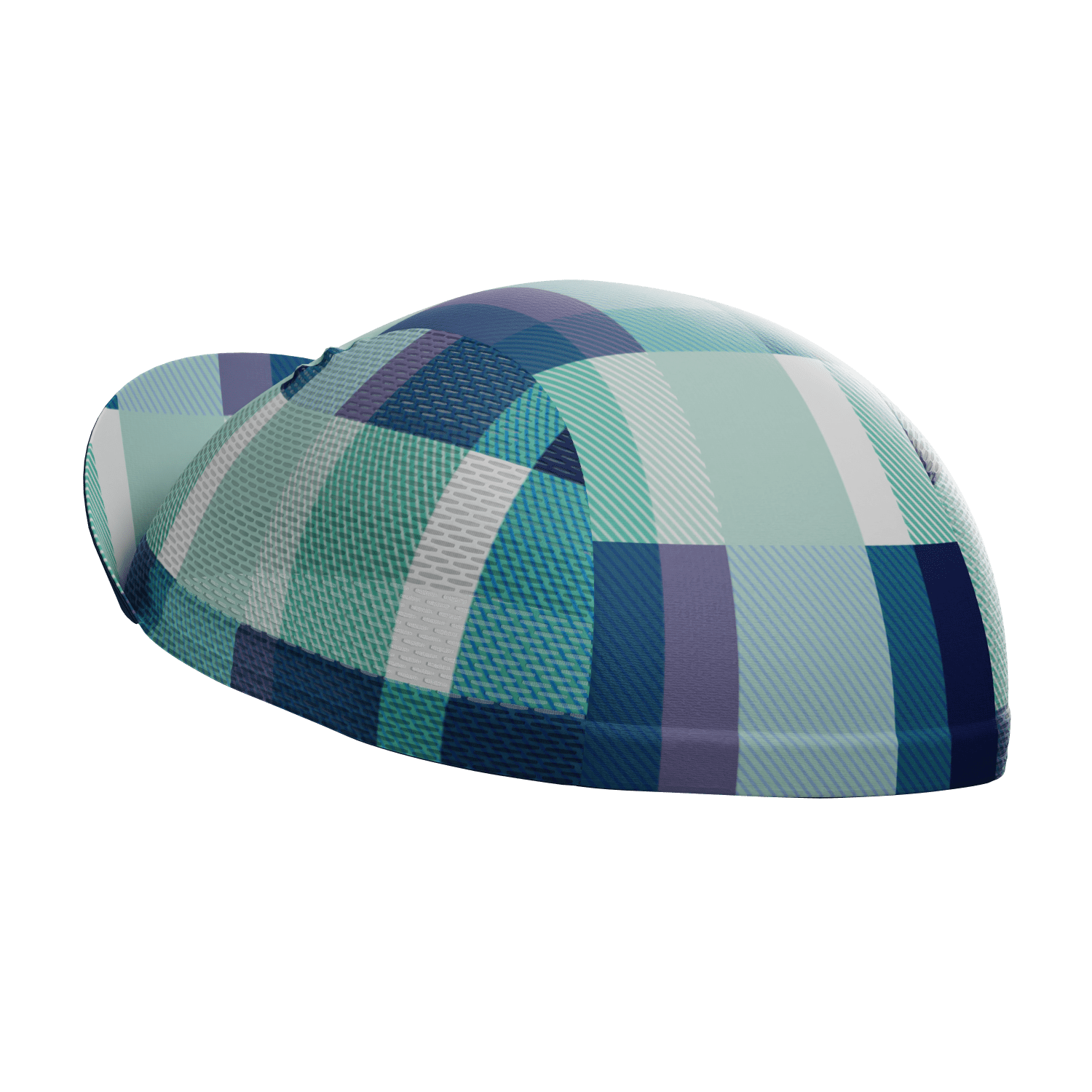 Unisex Classic Tartan Quick Dry Cycling Cap