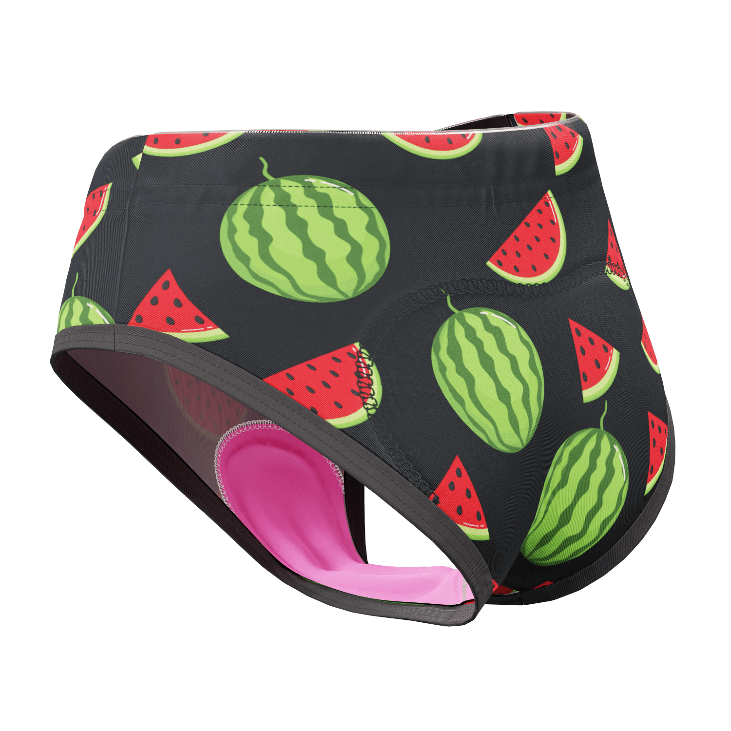 Women's Watermelon Gel Padded Cycling Underwear-Briefs