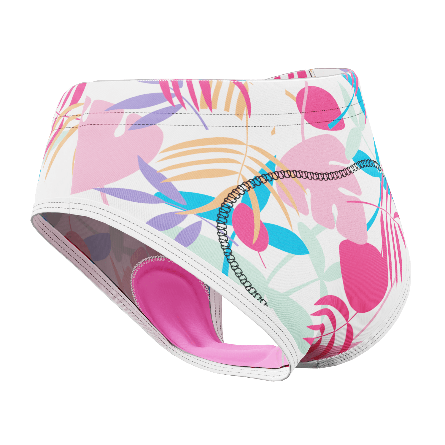 Women's Rainforest Gel Padded Cycling Underwear-Briefs