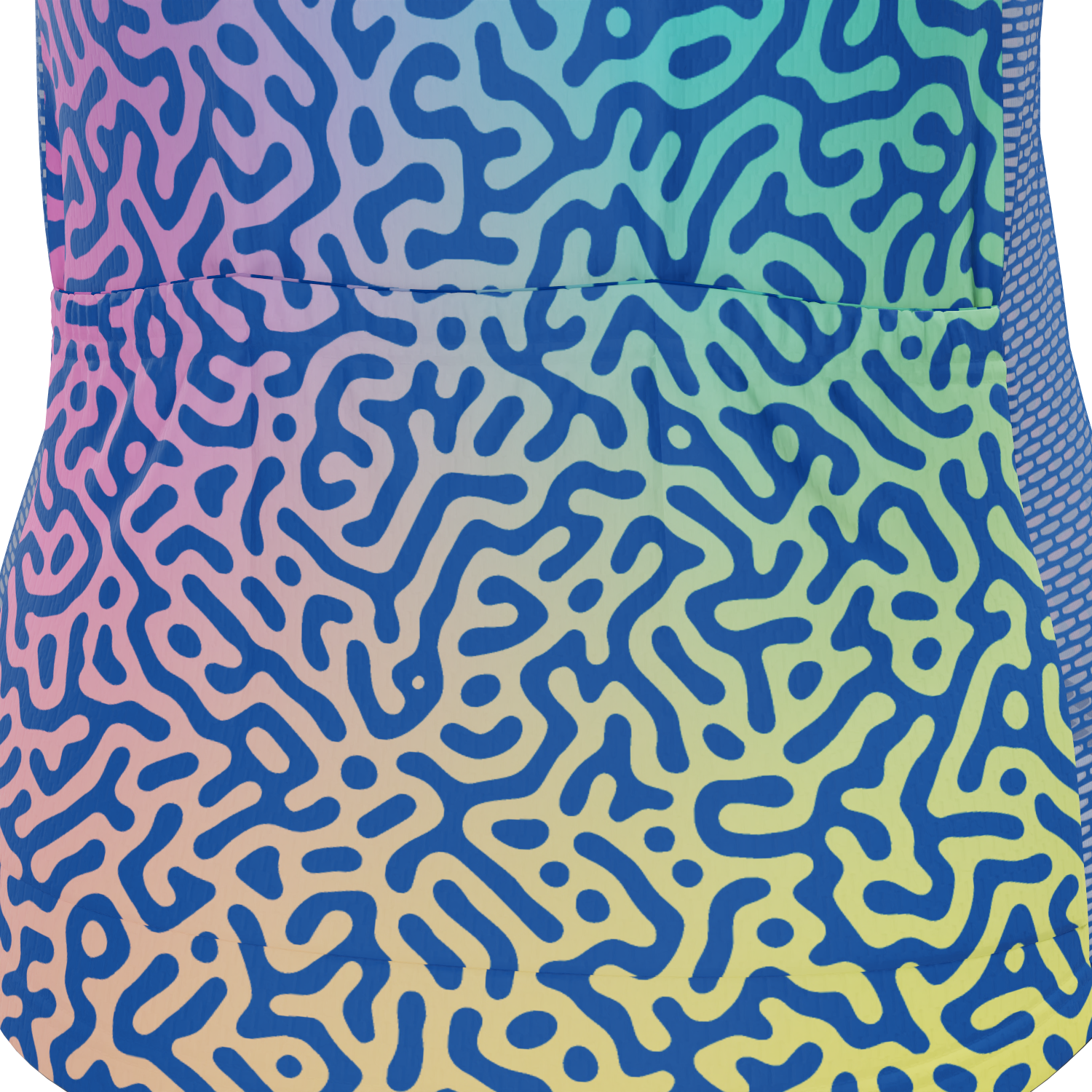 Women's Holographic Organic Lines Short Sleeve Cycling Jersey