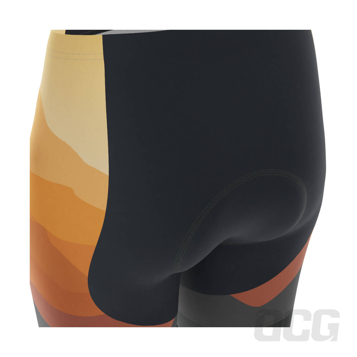 Women's Ride Free Sunset Gel Padded Cycling Shorts