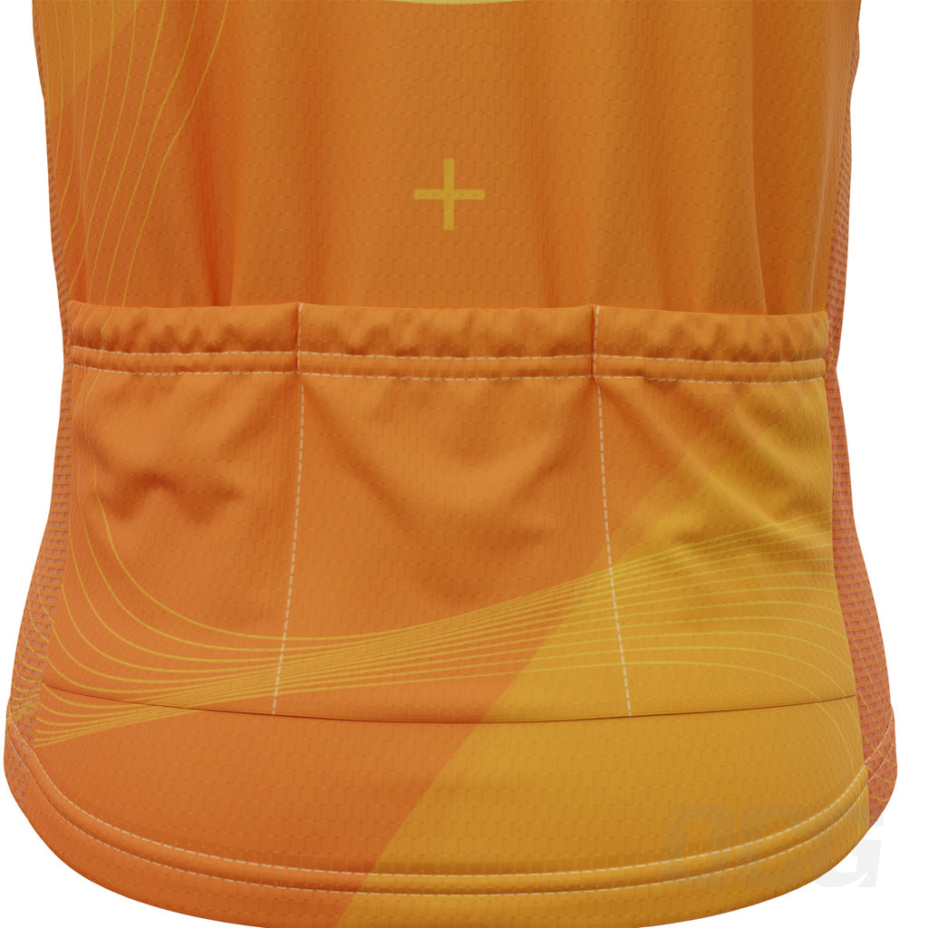 Kid's Cycling is Happiness Emoji Short Sleeve Cycling Jersey