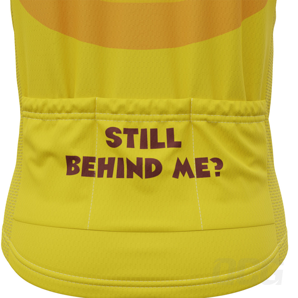 Kid's Still Behind Me Emoji Short Sleeve Cycling Jersey