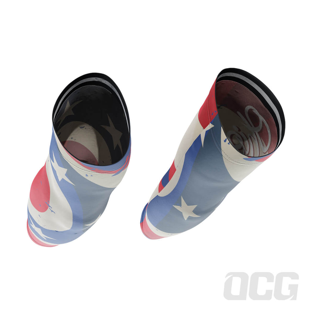 Men's Ohio US State Icon Quick Dry Cycling Arm-Warmers