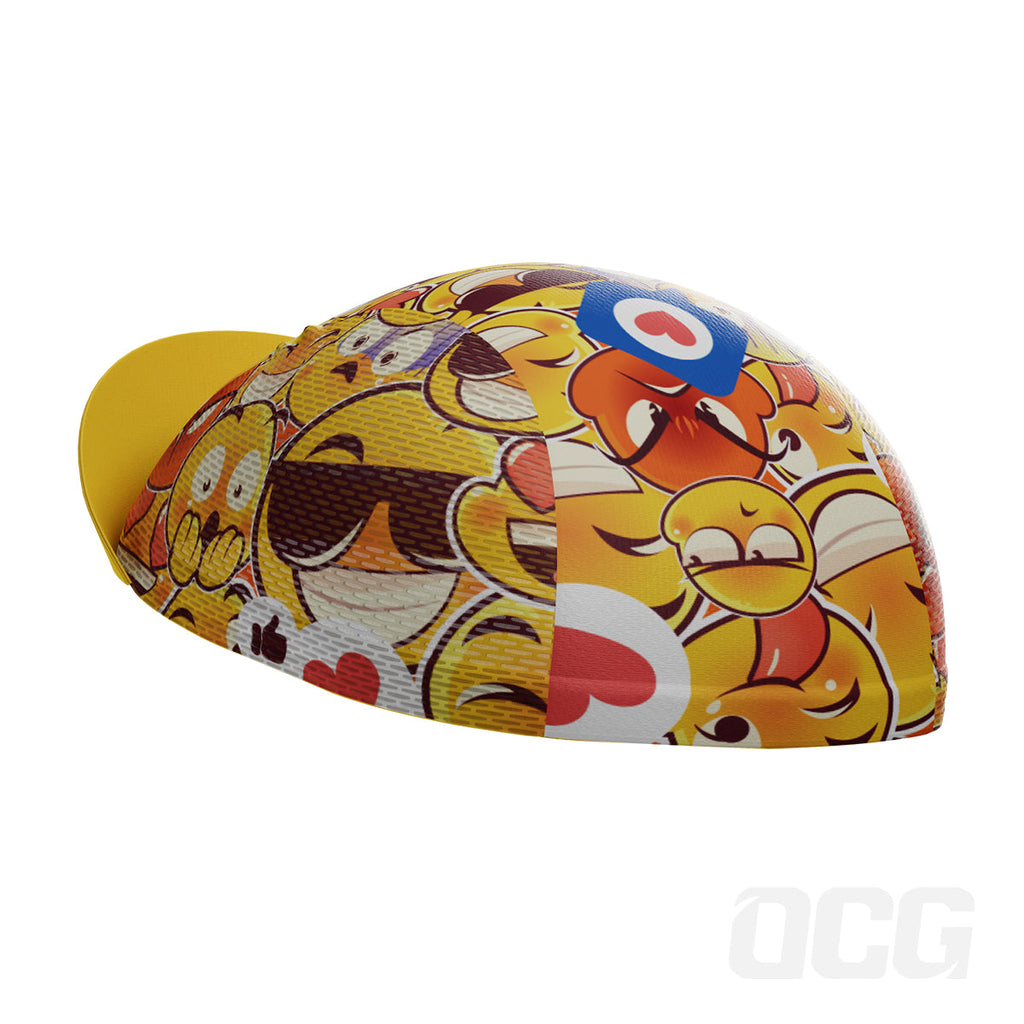 Unisex Emoji Mayhem Quick Dry Cycling Cap