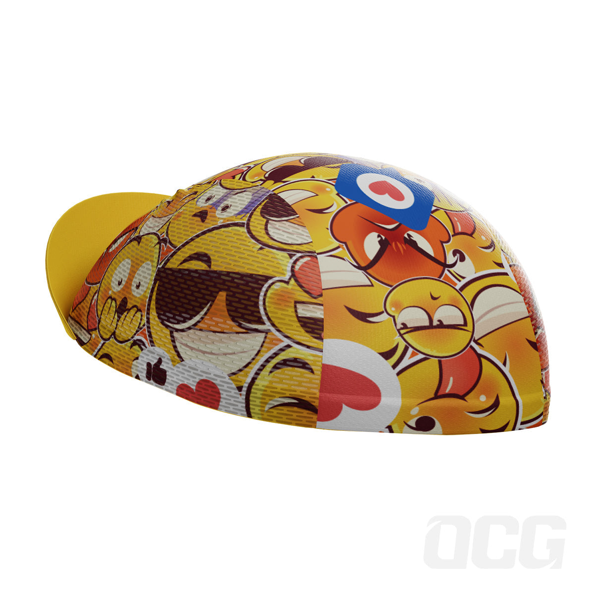 Unisex Emoji Mayhem Quick Dry Cycling Cap