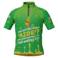 Kid's Winnie The Cyclist Short Sleeve Cycling Jersey