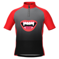 Kid's Vampire Lips Short Sleeve Cycling Jersey