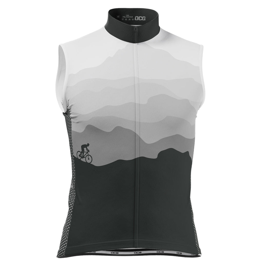 Men's Ride Free Sunset Sleeveless Tech Cycling Jersey