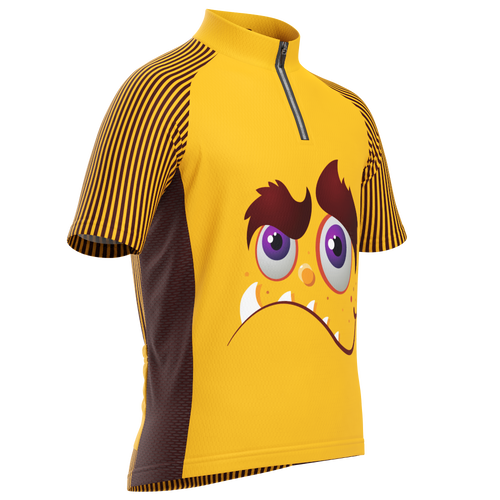 Kid's Fur-ocious Ride Short Sleeve Cycling Jersey