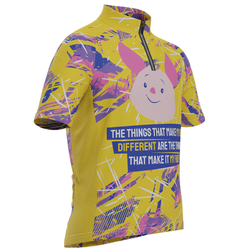 Kid's Piglet's Ride Short Sleeve Cycling Jersey