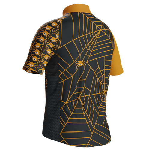 Kid's Spider Monster Short Sleeve Cycling Jersey
