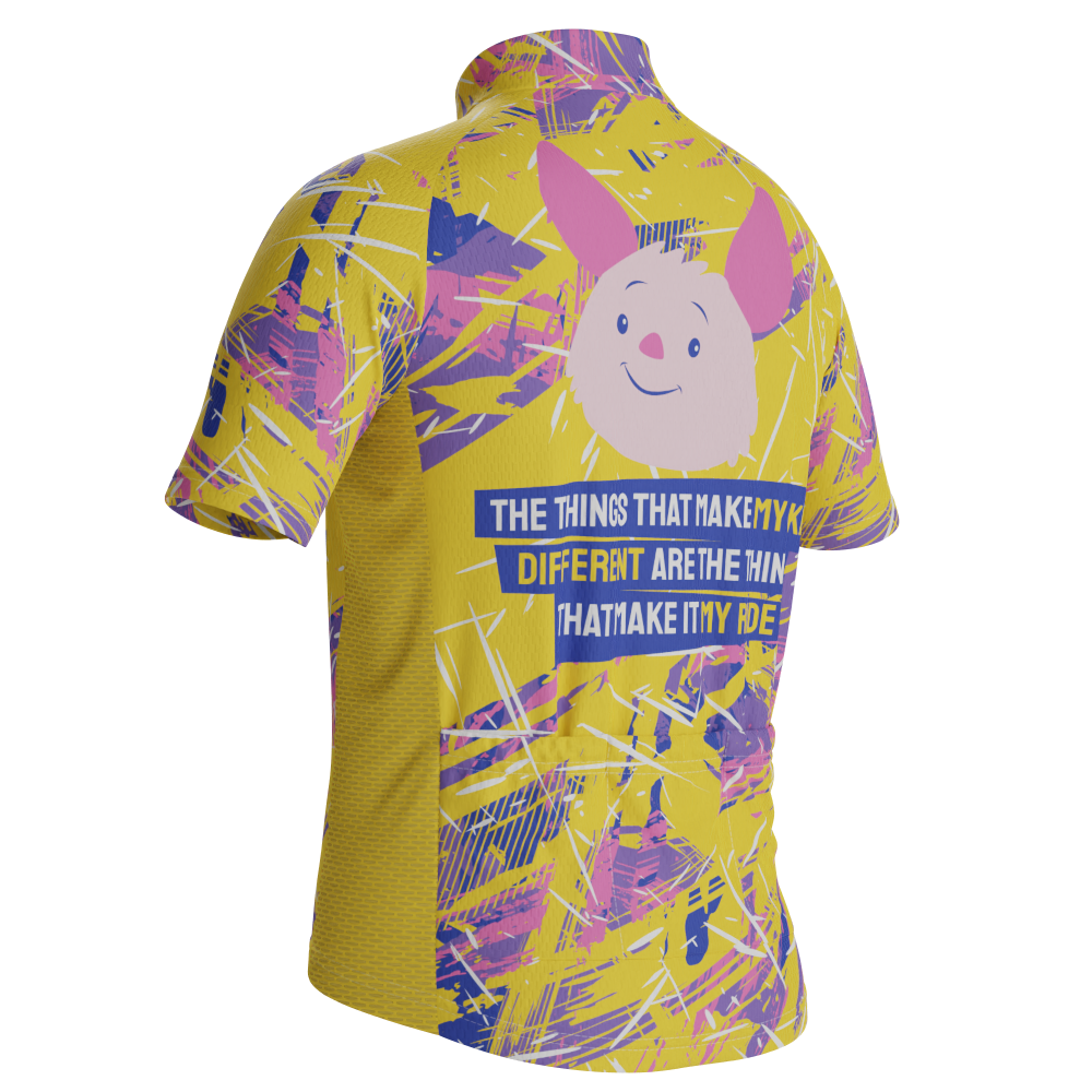Kid's Piglet's Ride Short Sleeve Cycling Jersey