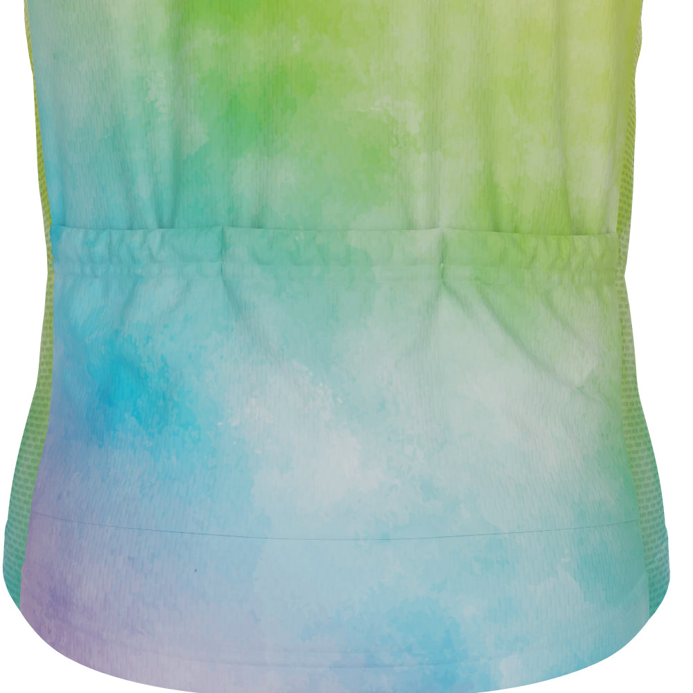 Kid's Rainbows and Unicorns Short Sleeve Cycling Jersey