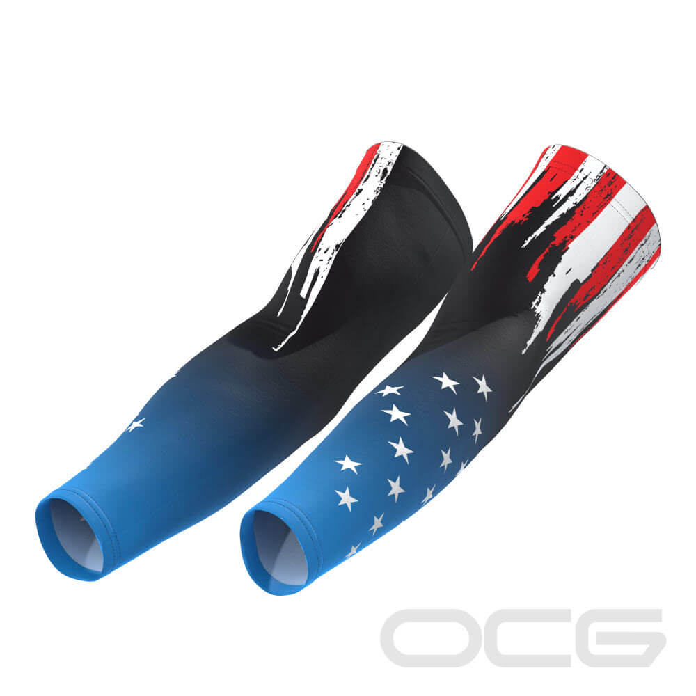 Unisex Honor the Fallen Quick Dry Cycling Arm-Warmers