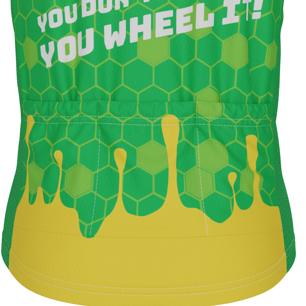 Kid's Winnie The Cyclist Short Sleeve Cycling Jersey