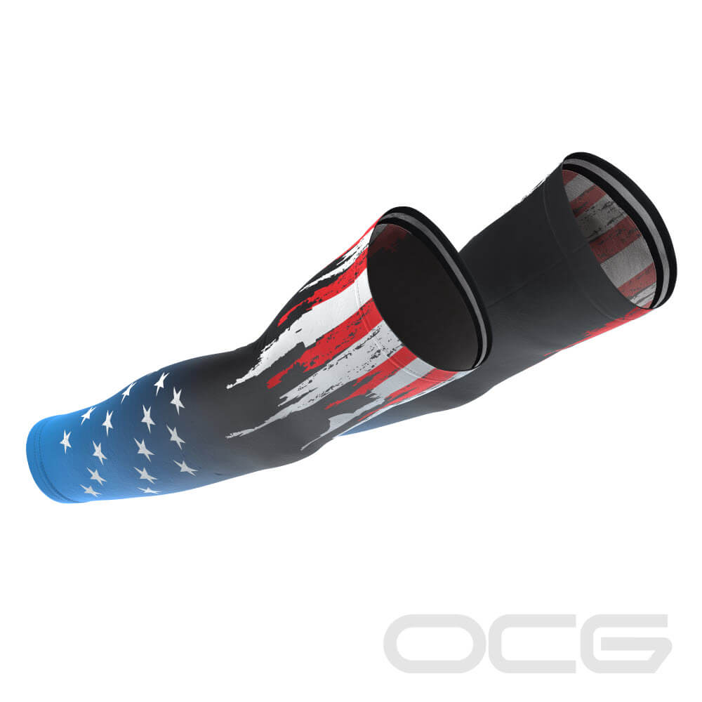 Unisex Honor the Fallen Quick Dry Cycling Arm-Warmers