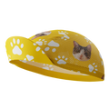 Unisex Custom Pet Paws Cycling Cap Quick-Dry Made-to-Order Comfort