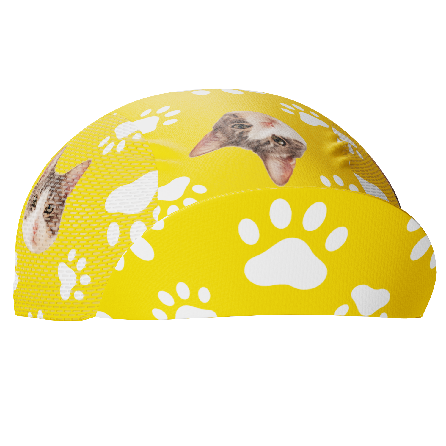 Unisex Custom Pet Paws Cycling Cap Quick-Dry Made-to-Order Comfort