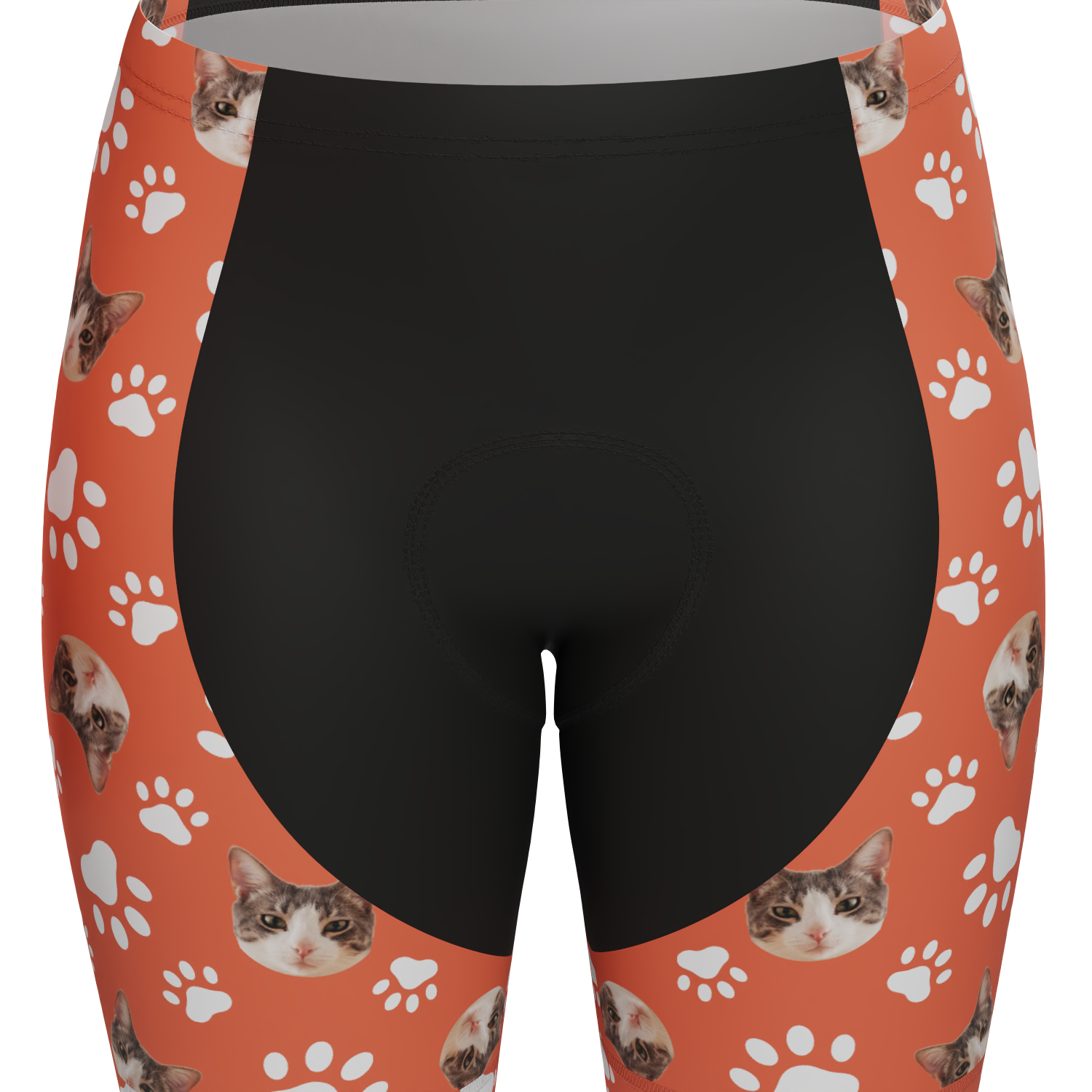 Women's Custom Pet Paws Cycling Kit Vibrant Performance Wear