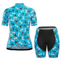 Women's Custom Pet Bones Cycling Kit Durable & Personalized