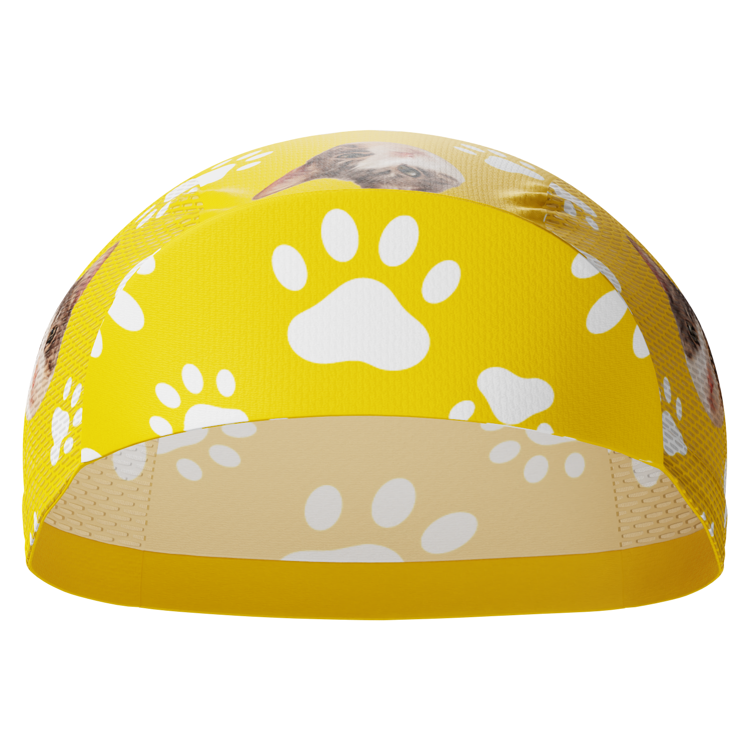 Unisex Custom Pet Paws Cycling Cap Quick-Dry Made-to-Order Comfort