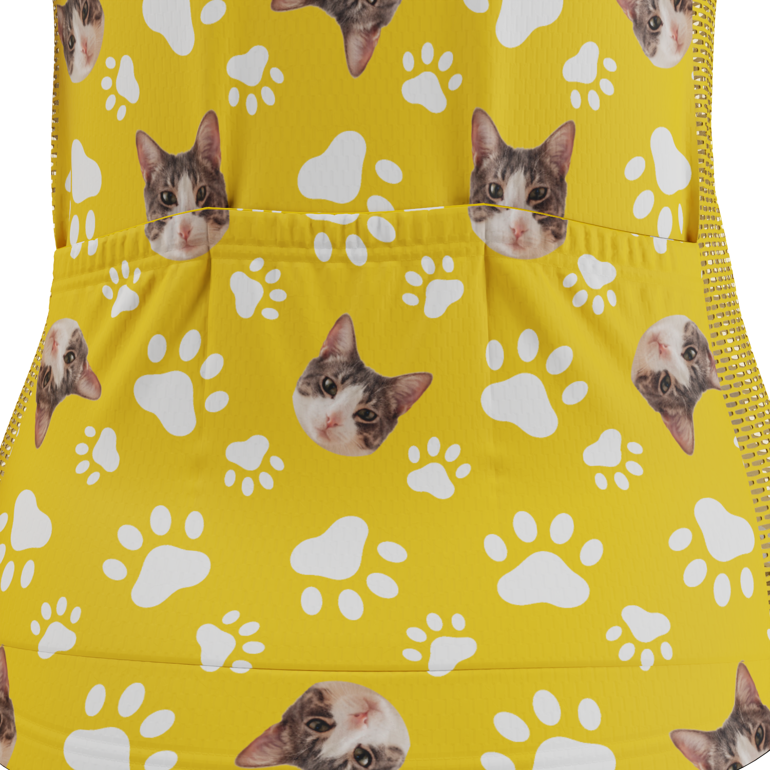 Women's Custom Pet Paws Cycling Kit Vibrant Performance Wear