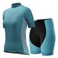 Women's Four Seasons Curvy Lines 2 Piece Cycling Kit