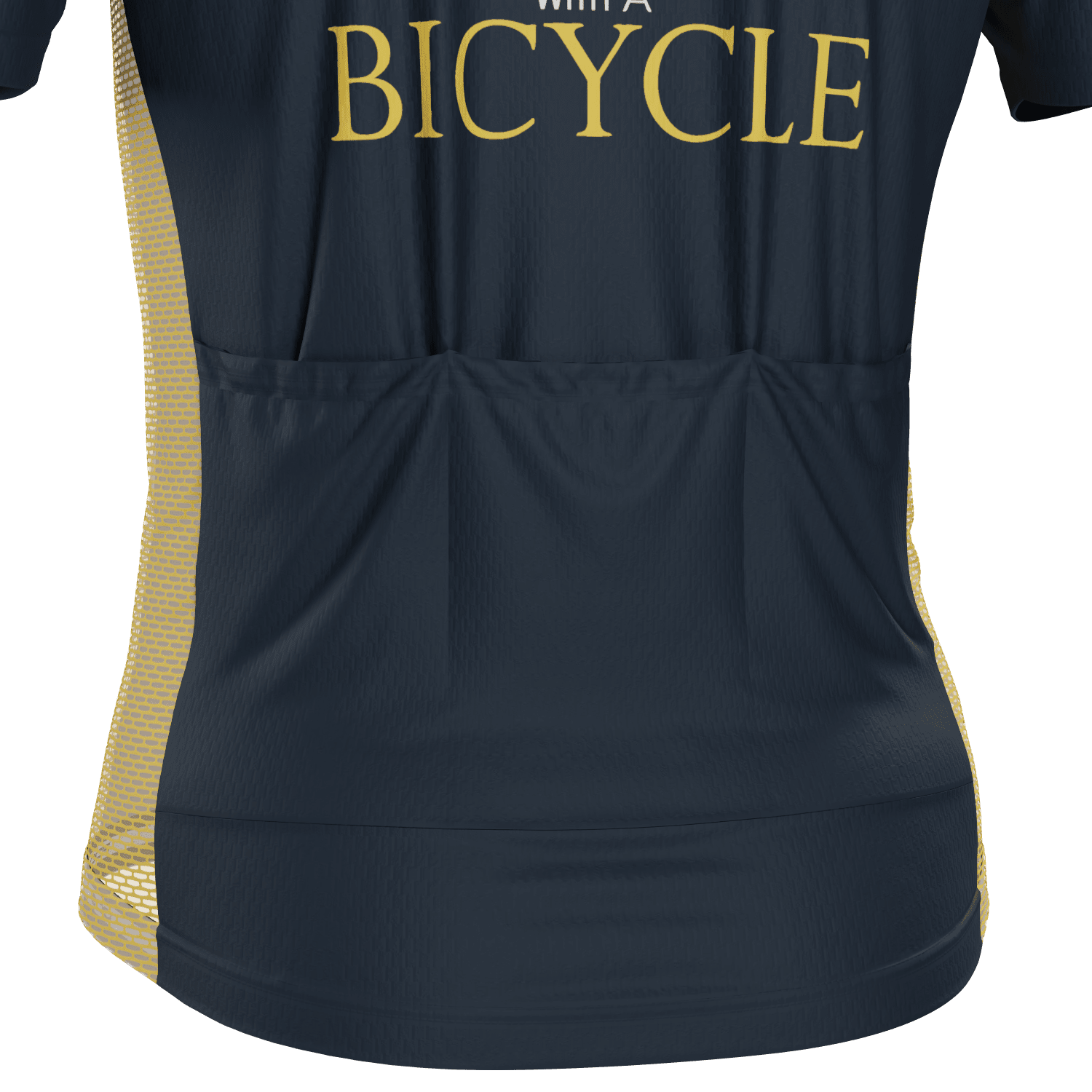 Men's Never Underestimate an Old Man Short Sleeve Cycling Jersey