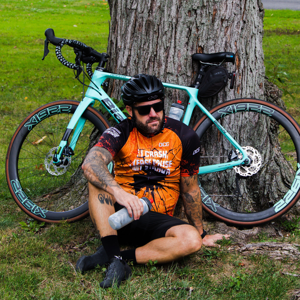 Men's Pause My Strava Short Sleeve Cycling Jersey