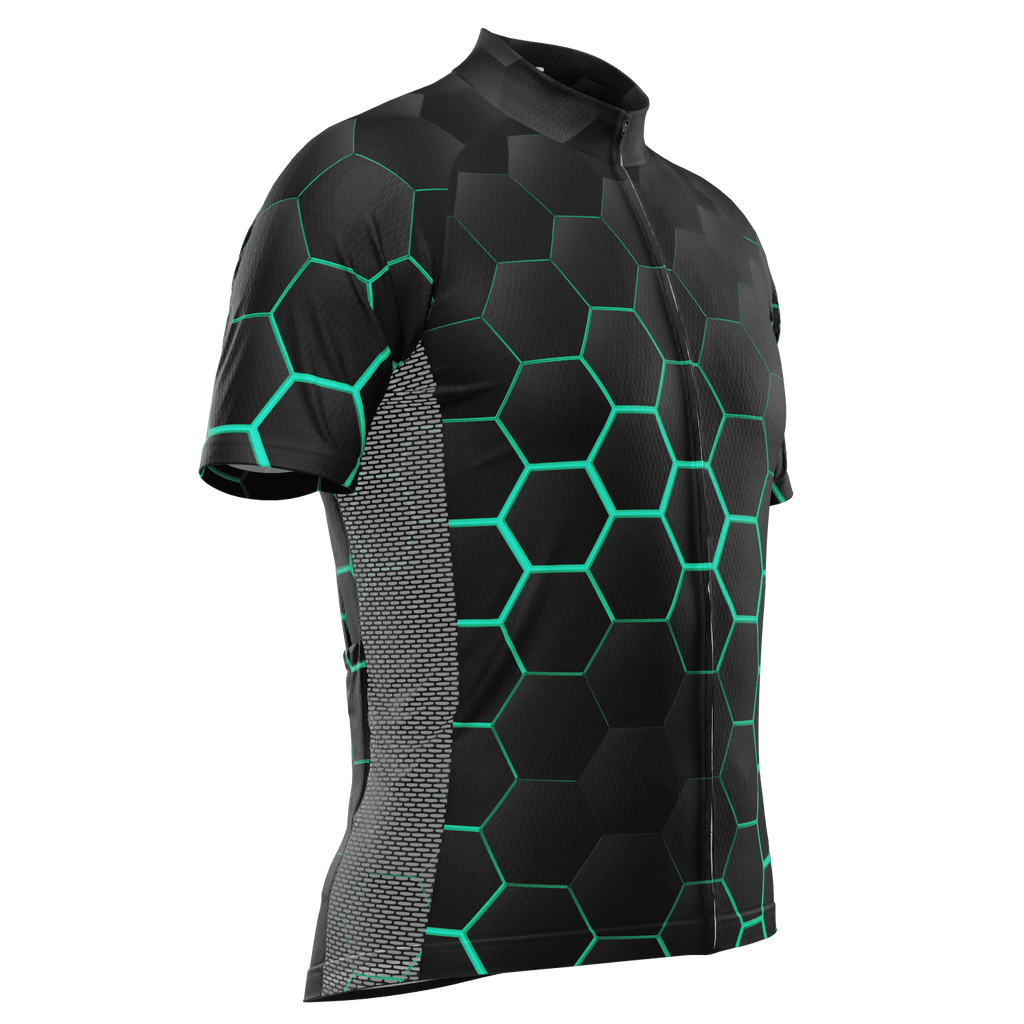 Men's Radioactive Short Sleeve Cycling Jersey