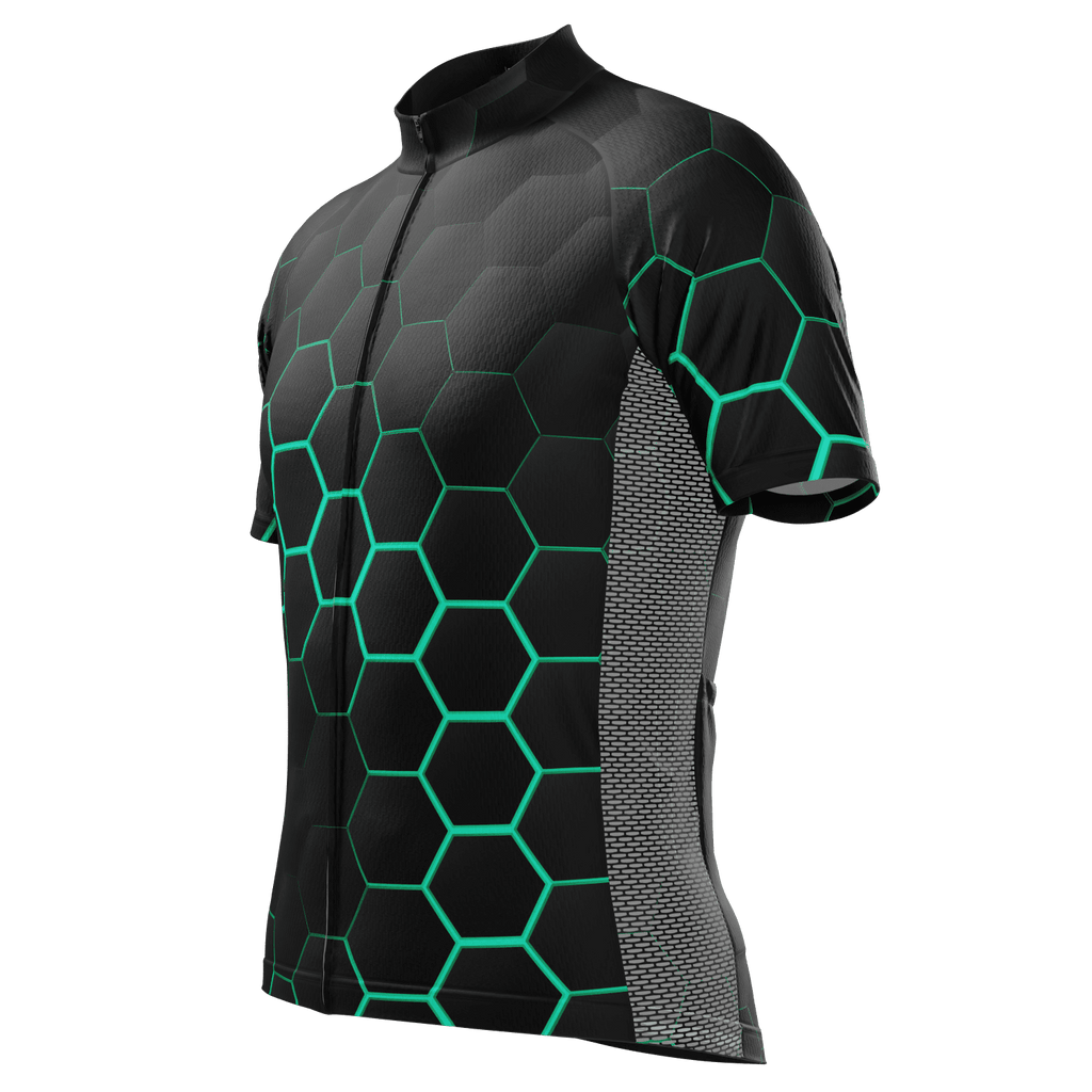 Men's Radioactive Short Sleeve Cycling Jersey